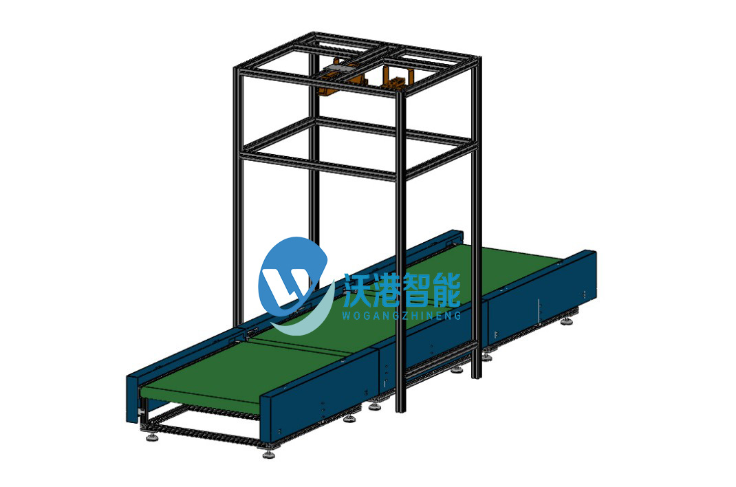 沃港智能稱重掃描一體機，提升物流快遞發(fā)貨效率